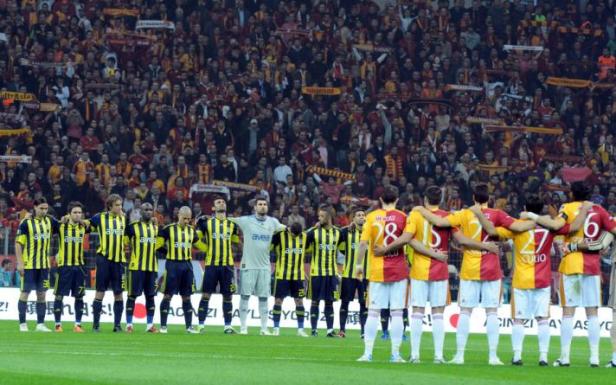 GS-FB maç öncesi seramoni